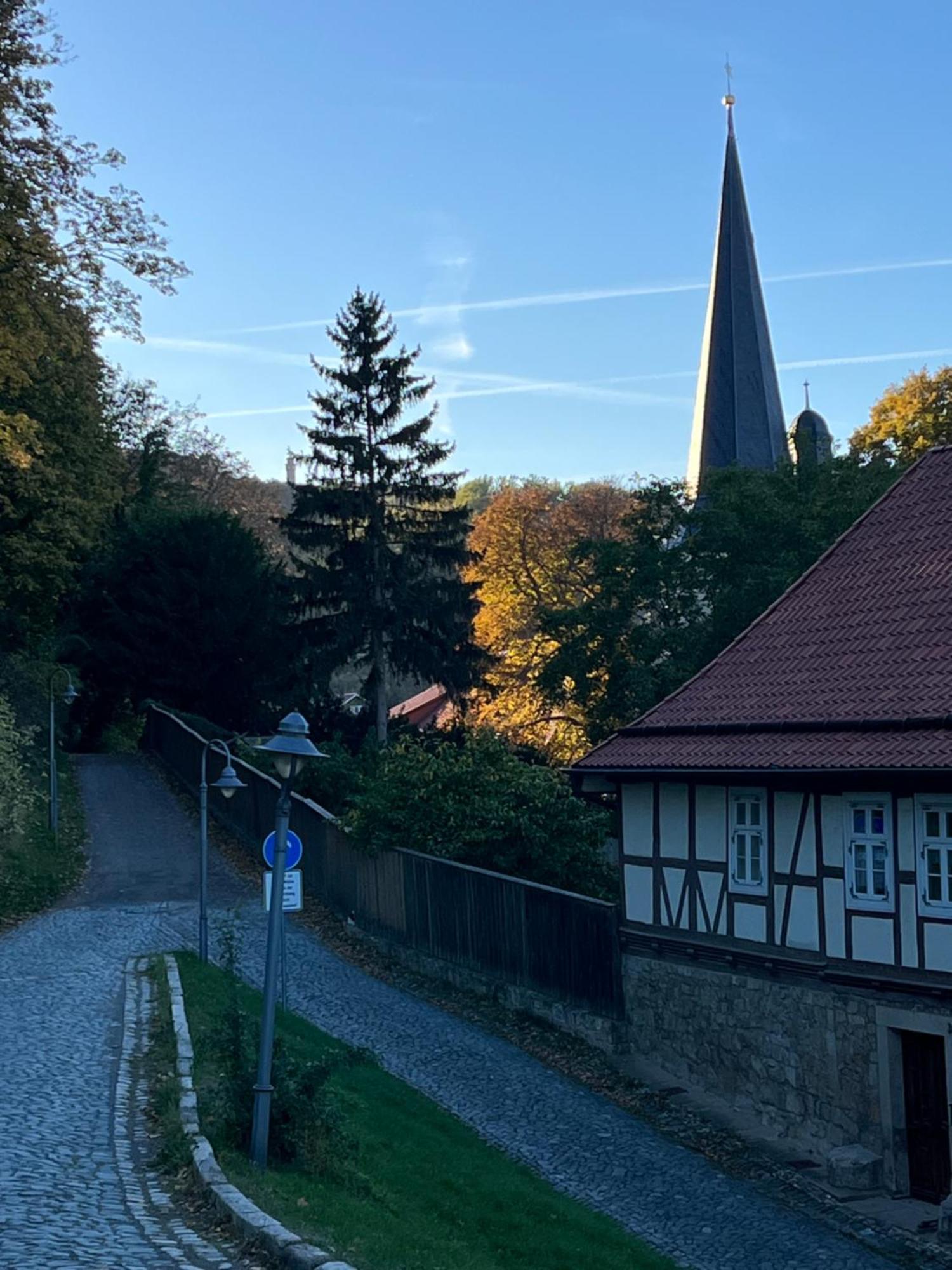"Kleinstes Haus Von Blankenburg" Urlaub In Einem Einzigartigen Baudenkmal Blankenburg (Harz) Exterior foto